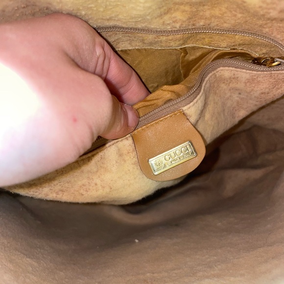 DAMAGED 80’s Authentic Gucci Bucket Bag - Picture 12 of 14